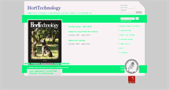 Desktop Screenshot of horttech.ashspublications.org